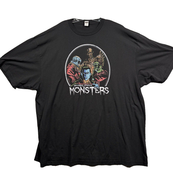 UNIVERSAL STUDIOS MONSTERS T Shirt Universal Studios Monsters Mens 4XLT - Picture 1 of 7